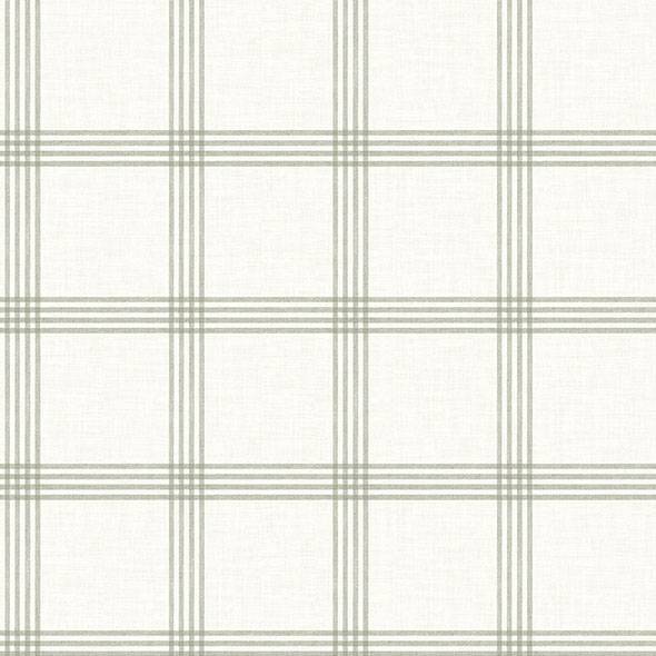 Purchase 4134-26996 Chesapeake Wallpaper, Twain Plaid - Wildflower