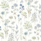 Purchase 4134-72502 Chesapeake Wallpaper, Bergamot Wildflower - Wildflower
