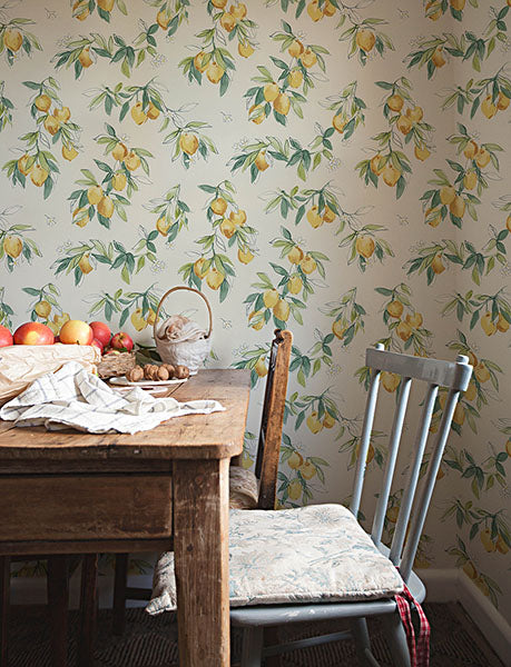 Purchase 4134-72510 Chesapeake Wallpaper, Lemonade Citrus - Wildflower1