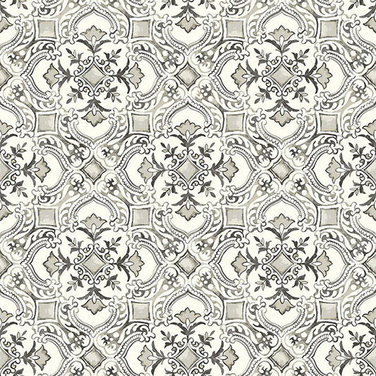 Purchase 4134-72512 Chesapeake Wallpaper, Marjoram Floral Tile - Wildflower