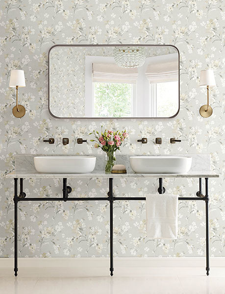 Purchase 4134-72527 Chesapeake Wallpaper, Azalea Floral Branches - Wildflower12