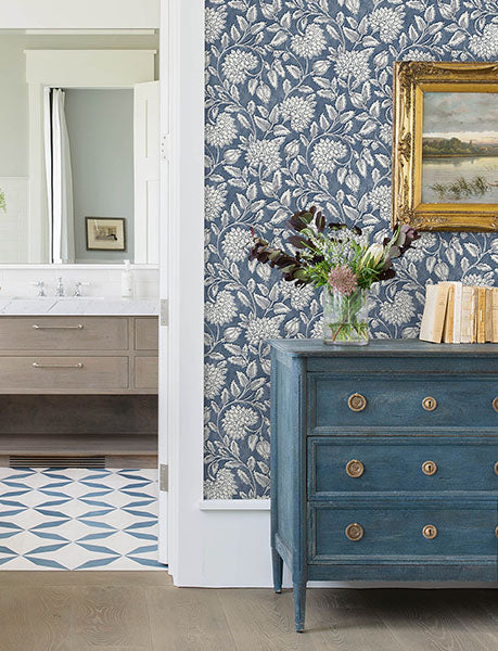 4134-72535 | Wildflower, Vadouvan Jacobean Trail - Chesapeake Wallpape