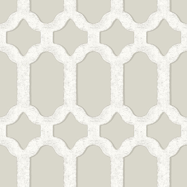 Purchase 4134-72544 Chesapeake Wallpaper, Chervil Trellis - Wildflower