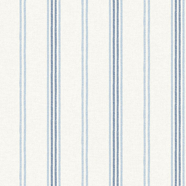 Purchase 4134-72546 Chesapeake Wallpaper, Lovage Linen Stripe - Wildflower