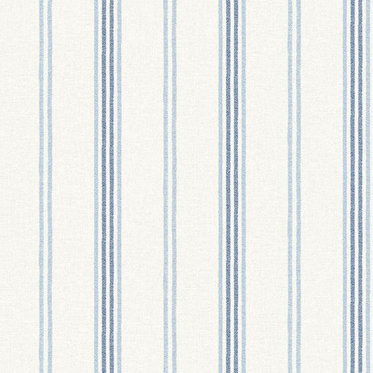 Purchase 4134-72546 Chesapeake Wallpaper, Lovage Linen Stripe - Wildflower
