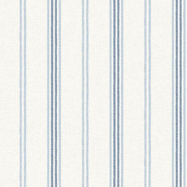 Purchase 4134-72546 Chesapeake Wallpaper, Lovage Linen Stripe - Wildflower