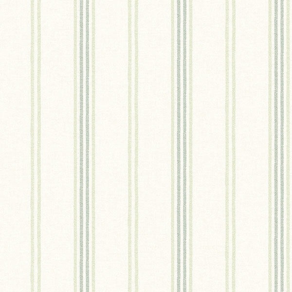 Purchase 4134-72549 Chesapeake Wallpaper, Lovage Linen Stripe - Wildflower