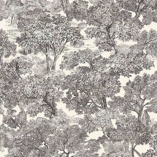 Purchase 4134-72558 Chesapeake Wallpaper, Spinney Toile - Wildflower