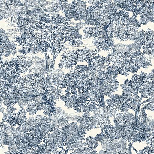 Purchase 4134-72559 Chesapeake Wallpaper, Spinney Toile - Wildflower