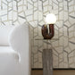 Purchase 4135-25848 A-Street Wallpaper, Tate Grey Geometric Linen - Whimsy12