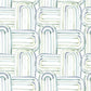 Purchase 4135-27270 A-Street Wallpaper, Lolly Teal Arches - Whimsy