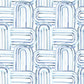 Purchase 4135-27273 A-Street Wallpaper, Lolly Blue Arches - Whimsy