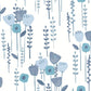 Purchase 4135-27274 A-Street Wallpaper, Mabel Blue Floral Field - Whimsy