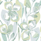 Purchase 4135-27282 A-Street Wallpaper, Nathalie Light Green Abstract Blooms - Whimsy