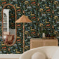 Purchase 4135-27284 A-Street Wallpaper, Rigby Multicolor Jungle Animals - Whimsy12