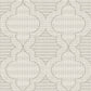 Purchase 4135-27290 A-Street Wallpaper, Ernest Charcoal Quilted Quatrefoil - Whimsy