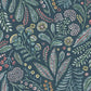 Purchase 4135-27295 A-Street Wallpaper, Briar Teal Floral - Whimsy