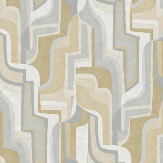 Purchase 4135-72703 A-Street Wallpaper, Tulum Khaki Surreal Shapes - Whimsy