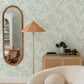 Purchase 4135-72706 A-Street Wallpaper, Nelda Light Blue Rose - Whimsy12