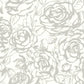 Purchase 4135-72709 A-Street Wallpaper, Nelda Silver Rose - Whimsy