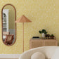 Purchase 4135-72715 A-Street Wallpaper, Idalia Yellow Floral Flamingo - Whimsy12