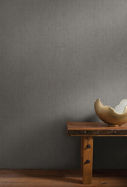 Purchase 4140-3744 Warner Wallpaper, Fair 'N Square Grey Faux Leather - Dimensional Accents1