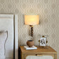 Purchase 4141-27100 A-Street Prints Wallpaper, Burton Neutral Modern Ogee - Solace12