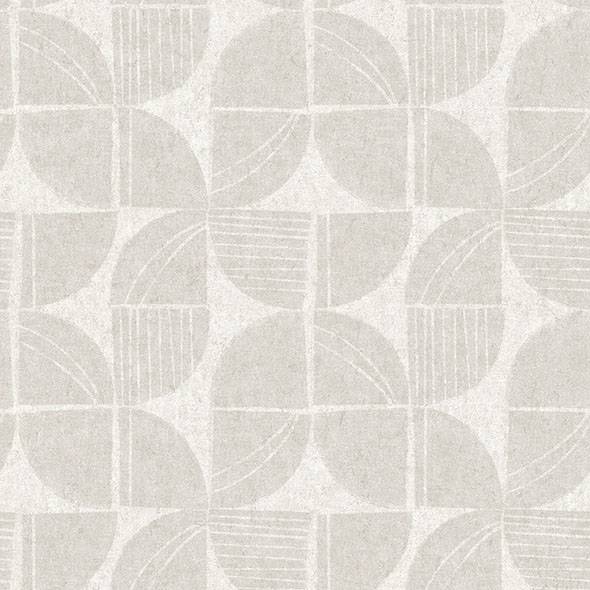 Purchase 4141-27111 A-Street Prints Wallpaper, Baxter Bone Semicircle Mosaic - Solace