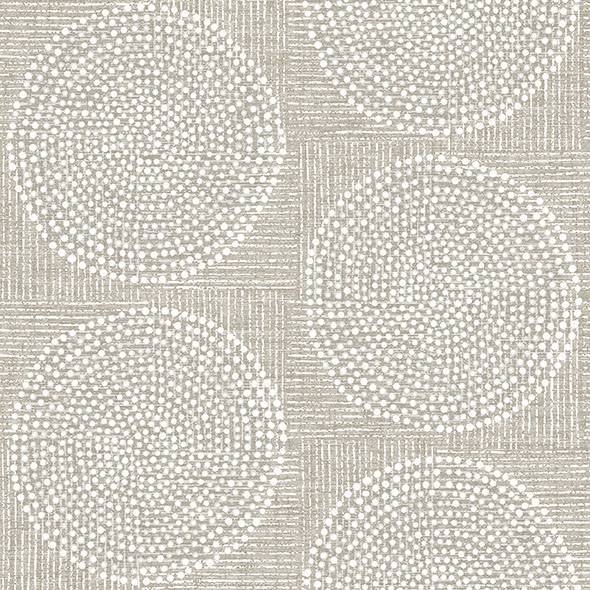 Purchase 4141-27120 A-Street Prints Wallpaper, Salma Beige Medallion - Solace
