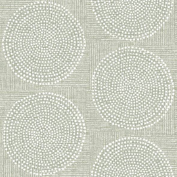Purchase 4141-27122 A-Street Prints Wallpaper, Salma Sage Medallion - Solace