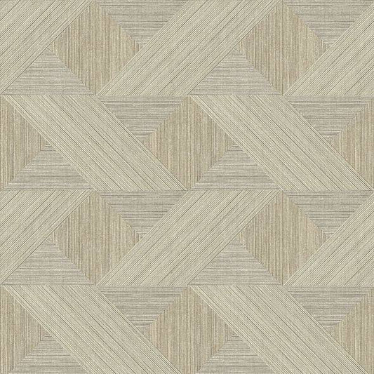 Purchase 4141-27134 A-Street Prints Wallpaper, Presley Coffee Tessellation - Solace