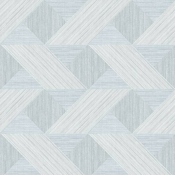 Purchase 4141-27137 A-Street Prints Wallpaper, Presley Light Blue Tessellation - Solace