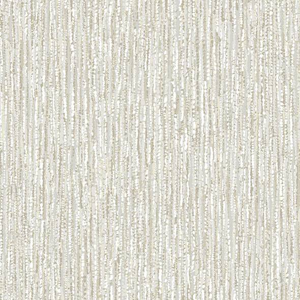 Purchase 4141-27152 A-Street Prints Wallpaper, Corliss Neutral Beaded Strands - Solace