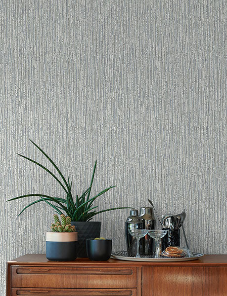 Purchase 4141-27154 A-Street Prints Wallpaper, Corliss Grey Beaded Strands - Solace1