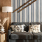 Purchase 4142-72600 Chesapeake Wallpaper, Loom Spun Indigo - Yellowstone12