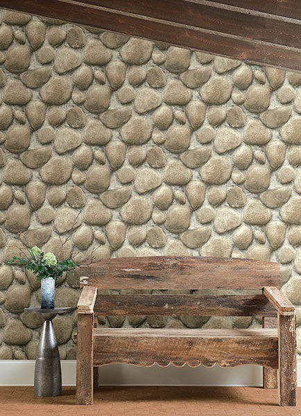 Purchase 4142-72612 Chesapeake Wallpaper, Root Rock Beige - Yellowstone1