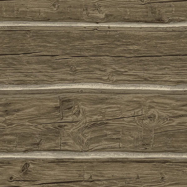 Purchase 4142-72613 Chesapeake Wallpaper, Lodgepole Dark Brown - Yellowstone