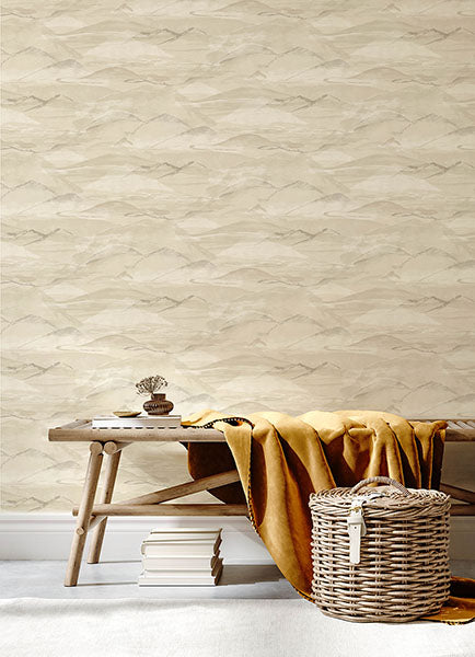 Purchase 4142-72627 Chesapeake Wallpaper, Bozeman Mountains Bone - Yellowstone1