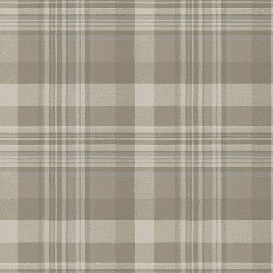 Purchase 4142-72633 Chesapeake Wallpaper, Dutton Plaid Light Brown - Yellowstone