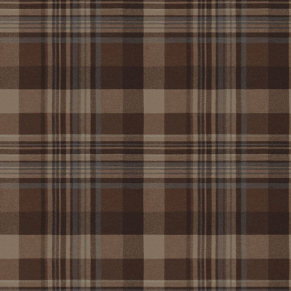 Purchase 4142-72636 Chesapeake Wallpaper, Dutton Plaid Rust - Yellowstone