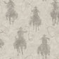 Purchase 4142-72639 Chesapeake Wallpaper, Stockman Silhouette Grey - Yellowstone