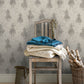 Purchase 4142-72639 Chesapeake Wallpaper, Stockman Silhouette Grey - Yellowstone1