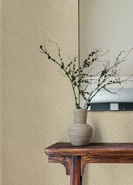 Purchase 4142-72641 Chesapeake Wallpaper, Woven Basket Khaki - Yellowstone1