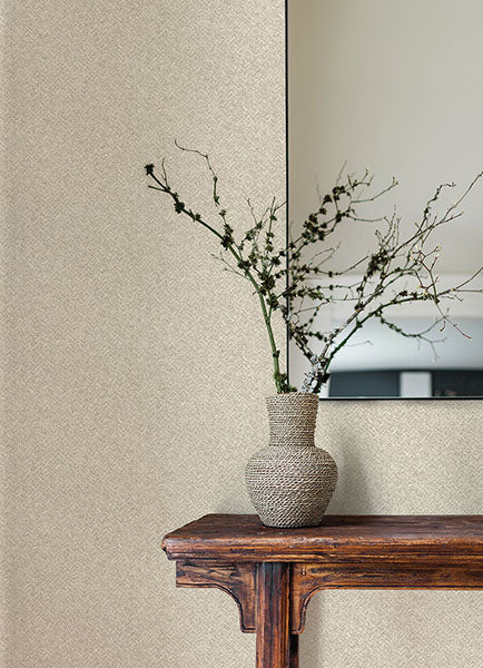 Purchase 4142-72644 Chesapeake Wallpaper, Woven Basket Wheat - Yellowstone1