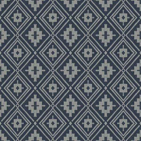 Purchase 4142-72657 Chesapeake Wallpaper, Camp Blanket Dark Blue - Yellowstone