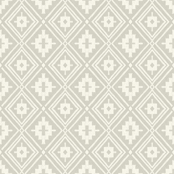 Purchase 4142-72659 Chesapeake Wallpaper, Camp Blanket Silver - Yellowstone