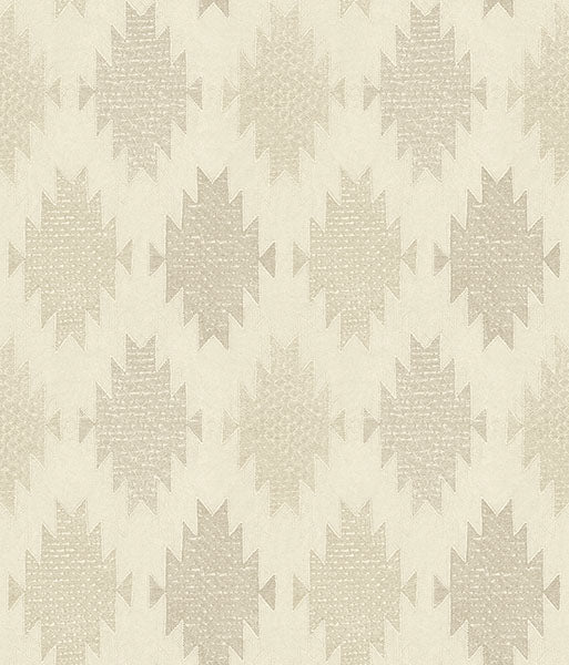 Purchase 4142-72662 Chesapeake Wallpaper, Stitched Heirloom Khaki - Yellowstone