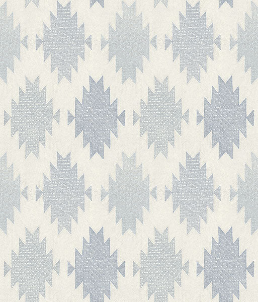 Purchase 4142-72663 Chesapeake Wallpaper, Stitched Heirloom Indigo - Yellowstone