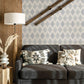 Purchase 4142-72663 Chesapeake Wallpaper, Stitched Heirloom Indigo - Yellowstone12