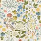 Purchase 4143-22001 A-Street Wallpaper, Groh Green Floral - Botanica